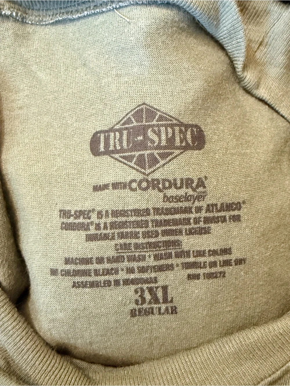 Tru Spec Men's 3XL Olive Green Lightweight Tactical Shirt - Picture 7 of 7